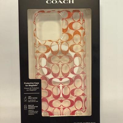 Coach Cell Phones & Accessories | Coach Protective Case For Magsafe - Pink And Orange | Color: Orange/Pink | Size: Os