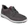 Sneaker JOSEF SEIBEL "Enrico 25", Herren, Gr. 40, granit, kombi, Leder, casual, Schuhe, Schnürschuh, Komfortschuh, Freizeitschuh mit Wechselfußbett