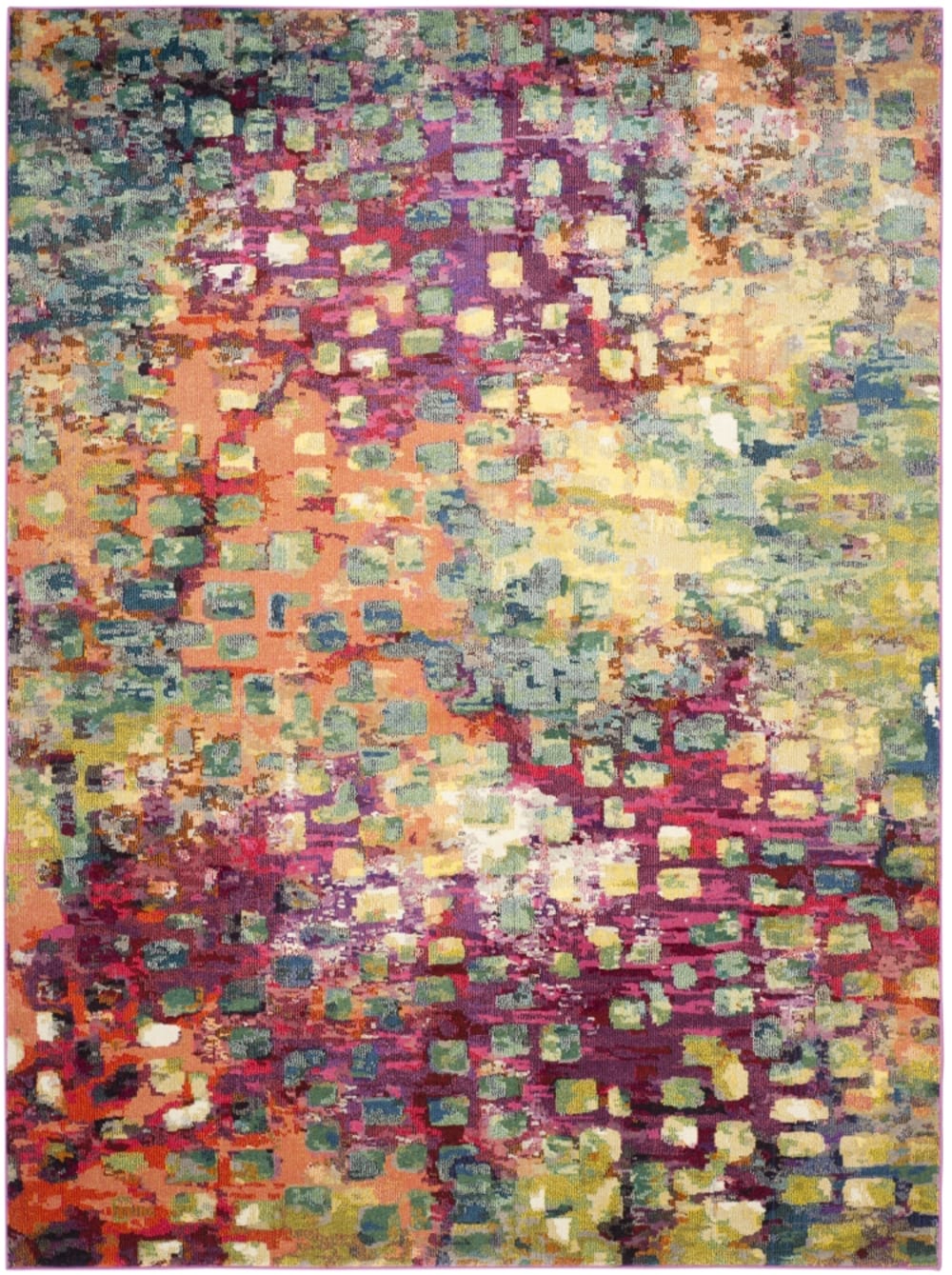 Tappeto Rosa/Multicolore 66 X 305 cm