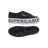 Superga Damen Sneakers, Gr. 37, schwarz, kein Etikett