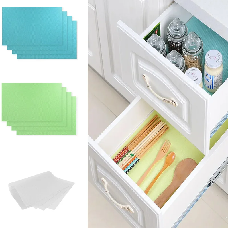 Wasserdichte Kühlschrankmatte, Anti-Rutsch-Pad, kann geschnitten und Anti-Fouling-Kühlschrank-Pad, einteiliges Schrank-Pad, Anti-Rutsch-Pad Image