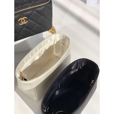 Ele Simple Joy Acetate Satin Inner Bag for eup Chain Storage Pouch Suitable for Golden Ball Long Box