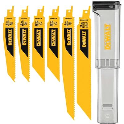 DEWALT DWAR6SETCS ReciproSawBlade,L:6",9",TPI:14,18,6