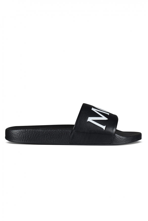 Moncler Pantoletten Schwarz US 39