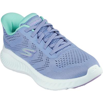 Skechers Go Walk Now Khloe Damen Textil Sneaker in Blau/Grün Image
