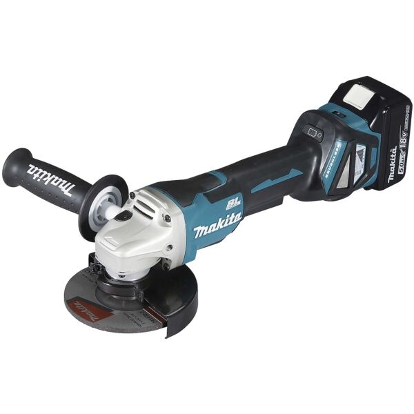 makita Akku-Winkelschleifer »DGA515RTJ« 18.0 V blau, 14x14.5x38.2 cm Image