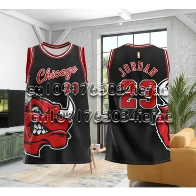 Men's Sleeveless Basketball Vest Breathable Quick Drying T-shirt Hot Team City Edition No. 3 Jersey