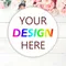 Personalized Anniversary Stickers - Create Your Own Design for Party Decor, Business Gifts & Memory