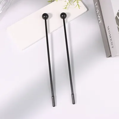 2Pcs 28cm Percussion Drum Sticks Mallets Drumsticks Adults Stick Mallet Rhythm Rubber Kids Stick