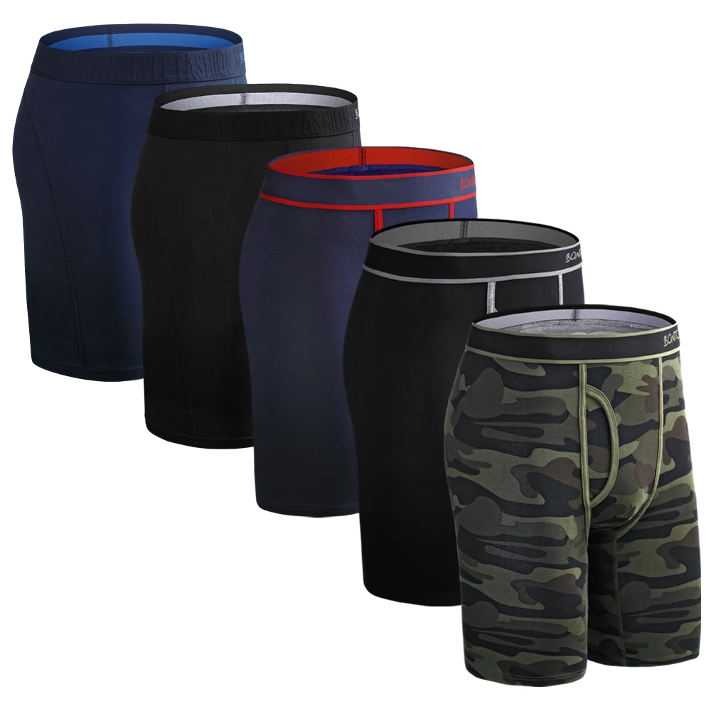 5 pezzi set boxer da uomo mutande da uomo in cotone mutandine da uomo intimo uomo boxer homme pantaloncini intimo di alta qualità Calson