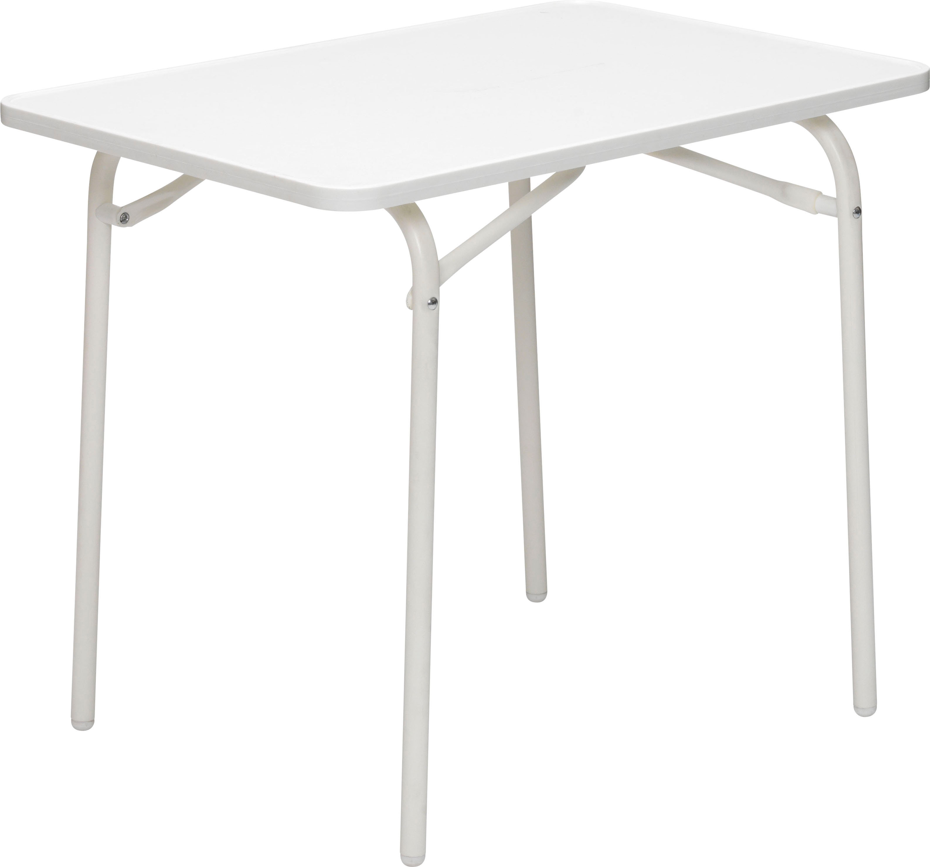 Kindertisch BEST "Kinder", weiß, B:60cm H:49cm T:40cm, Stahl/Laminierte Tischplatte, Tische, Campingklapptisch Image