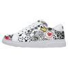 Sneaker DOGO "Ace Low-Top Sneaker Icon Damen Sneaker", Damen, Gr. 41, Normalschaft, weiß, Lederimitat, casual, Schuhe, Handgefertigt