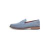 Loafer HENRY STEVENS "Marshall PL Businessschuh", Herren, Gr. 44,5, blau (blaugrau), Leder, elegant, Schuhe, Herren Halbschuhe Leder handgefertigt, Anzugschuhe Slipper