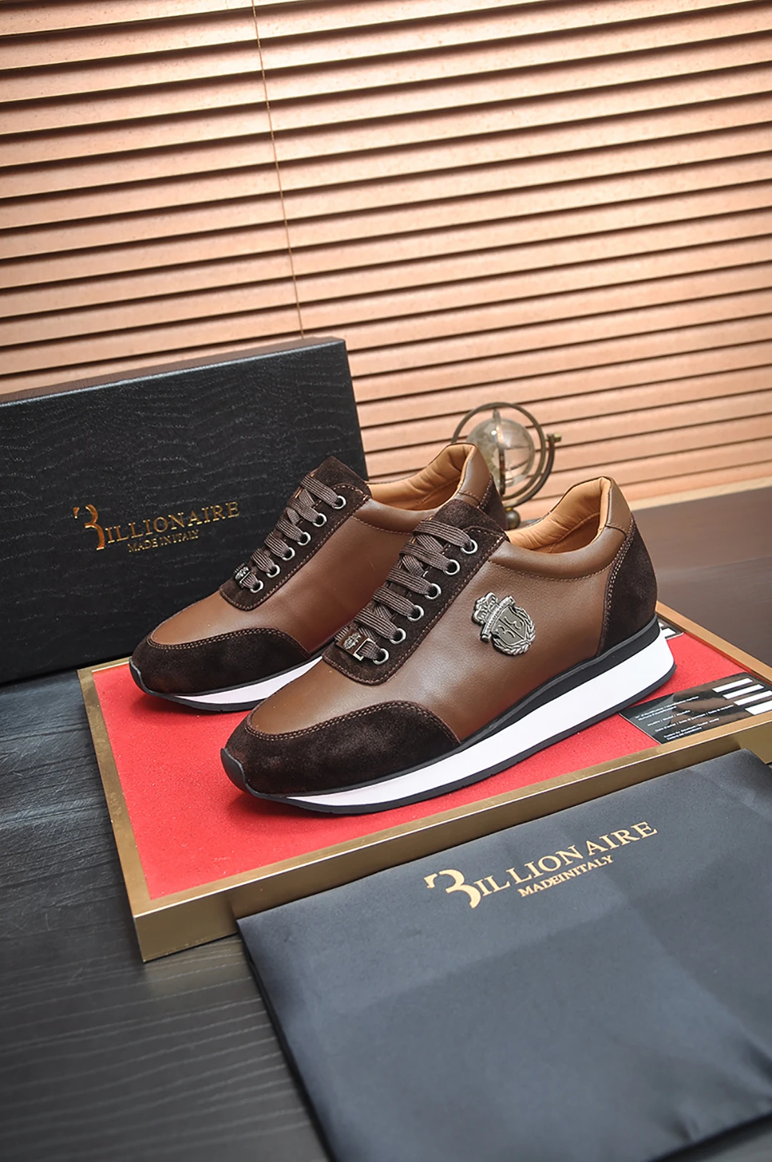 BLLIYOSS BILLIONAIRE Men Shoes Sports Shoes 2025 New Fashion Comfort High-Quality Outdoors European Big size 38-45 Old Money Image