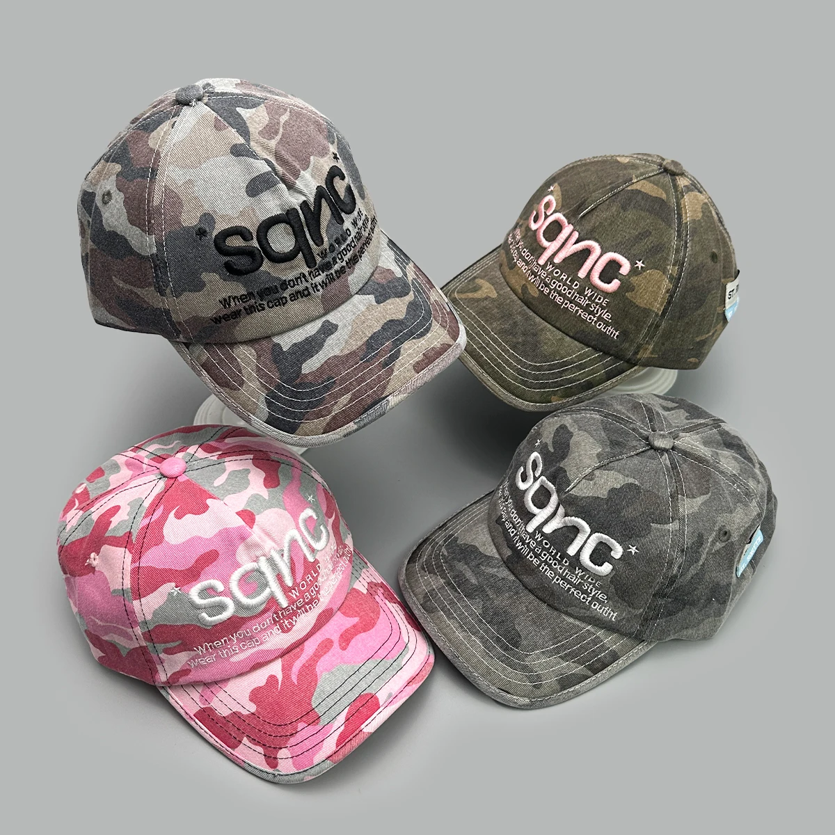 Amerikanischen Stil CAMO Brief Stickerei Baseball Hüte Neue Unisex Atmungsaktive Hip Hop Sonnenschirm Vielseitige Nische Mode Schirmmützen