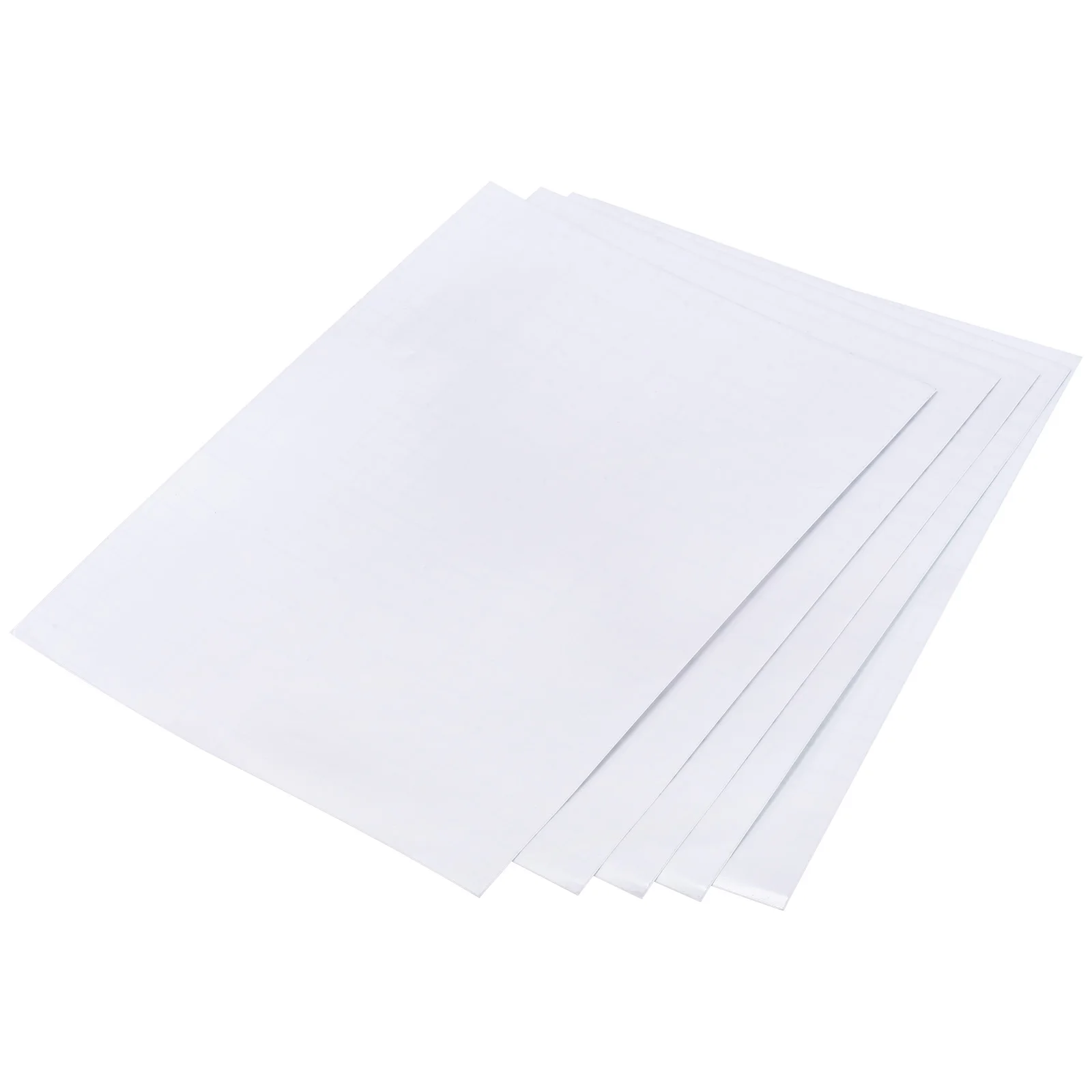 5/10/20/50/100 Stück selbstdichtende Laminierblätter A3/A4/A5/A6 Laminierfolie, transparentes Blatt für Fotopapiermenü Image
