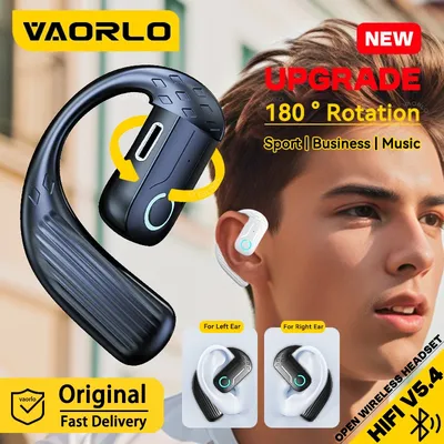 Bluetooth 5.4 Offener kabelloser Kopfhörer 180 ° Rotationsverstellbares Universal-Headset mit Image