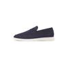Loafer HENRY STEVENS "Elia PL1", Herren, Gr. 42, blau (navy), Leder, elegant, Schuhe