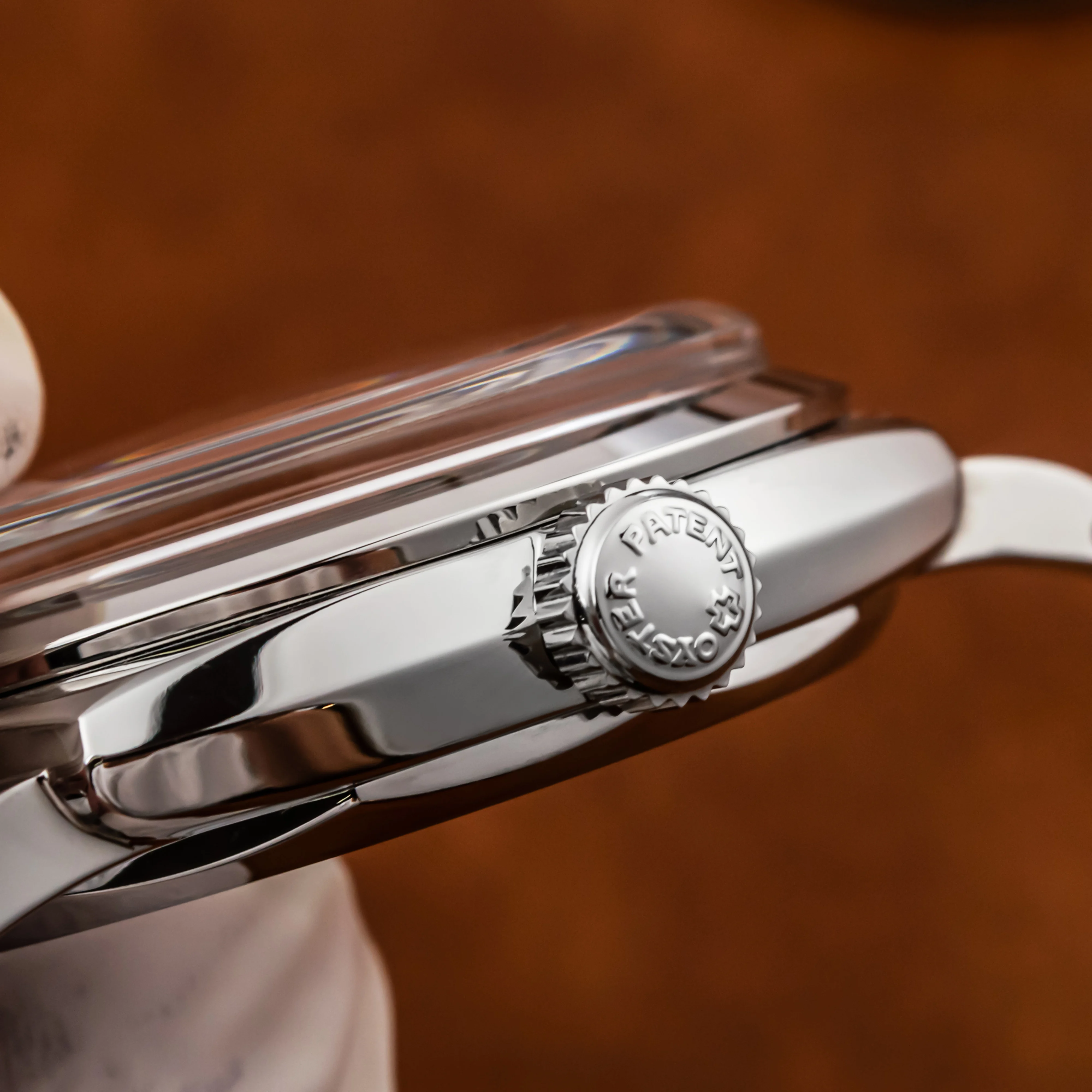 PAM 6154 6152 Uhrengehäuse, Vintage-Gehäuse, Edelstahl, Blasenspiegel, wasserabweisendes Gehäuse für ETA6497/6498 Uhrwerk, P1 P2 Gehäuse Image