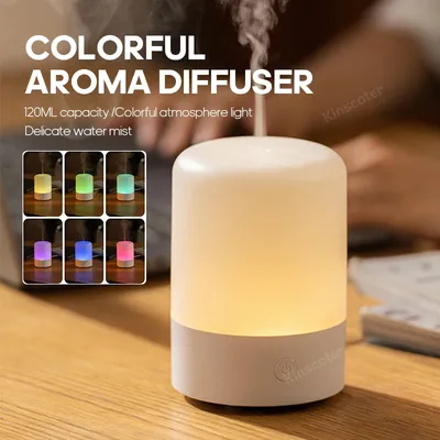 2024 Simple Aroma Diffuser Desktop Mini Air Humidifier Ultrasonic Sprayer Aromatherapy Essential Oil