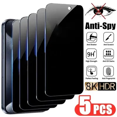 Privacy Glass For Samsung A56 5G S25 Ultra S24 FE A55 A36 A16 A26 A15 A35 A34 A54 A05 A05s A06 S23