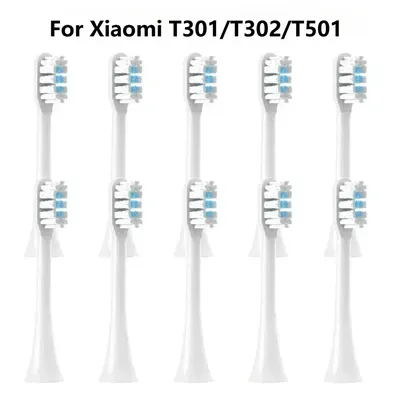 Replacement Toothbrush Heads for MIJIA T301/T302/T501 Sonic Electric Tooth Brush DuPont Bristle