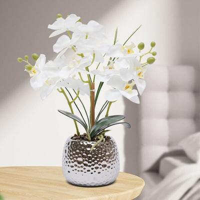 Senderpick - 39 cm Orchideen Künstliche Pflanzen, Plastikpflanze, Künstliche Pflanze Phalaenopsis Image