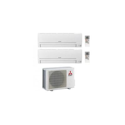 Mitsubishi Electric - Mitsubishi Smart Line R32 msz-hr Dual-Split-Inverter-Klimaanlage 9000 + 9000
