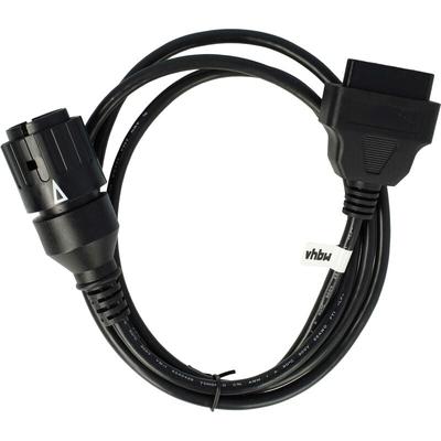 Vhbw - OBD2 Adapter 10 Pin auf OBD2 16Pin kompatibel mit bmw r 1200 rr 1200 r K27 Motorrad - 150 cm Image