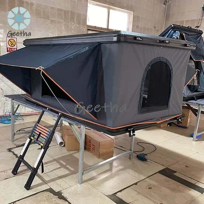 SPAKYCE Wholesale Camping Roof Top Tent Waterproof Automatic Pop up Hard Shell 4 Person Jeep Aluminum Car Rooftop Tents