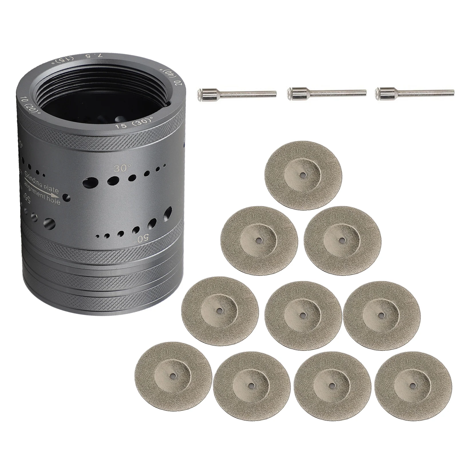 Elektroden Spitzer Schleifer Kopf WIG Schweißen Werkzeug Löcher Schleifen Räder Für Elektrowerkzeuge Zubehör Auf Lager Großhandel Image