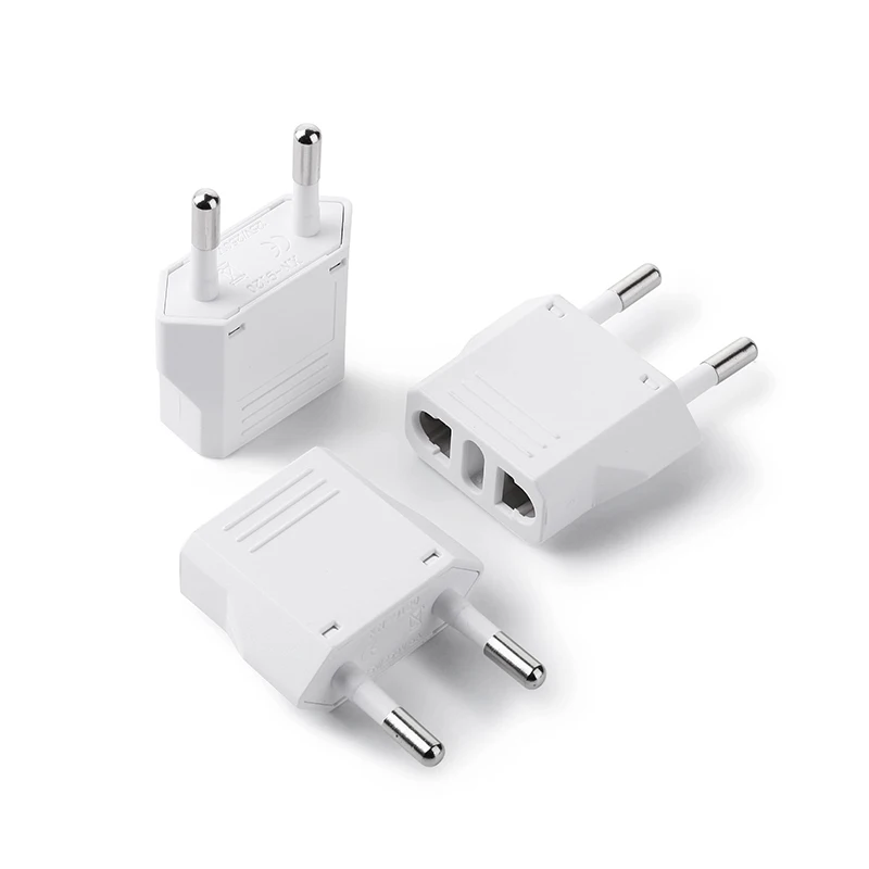EU-Adapter, Reise-Konverter, Adapter, amerikanisch, China, US-zu-EU-Stecker, Euro-Netzstecker, elektrischer Adapter, AC-Steckdose Image