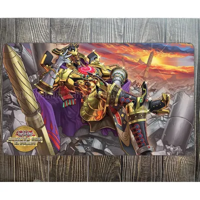 Yu-Gi-Oh Eldlich the Golden Lord Kartenauflage Benutzerdefinierte Spielmatte YGO Mat KMC TCG YuGiOh Mat-357 Image