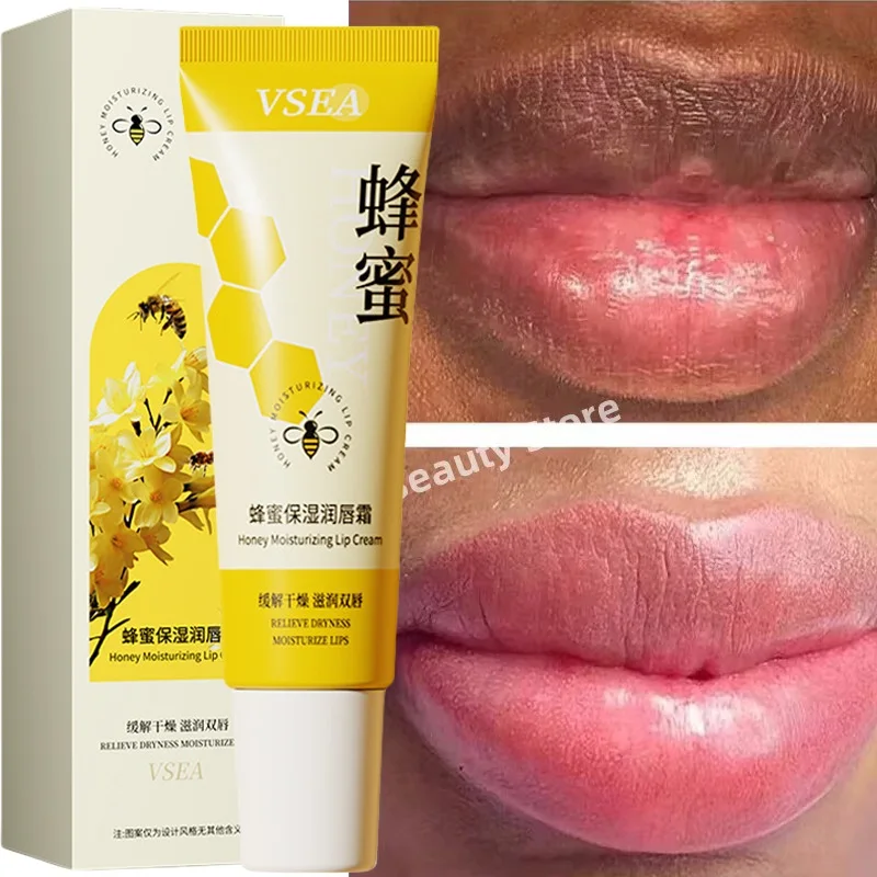 Entfernen Sie dunklen Lippenbalsam, schnell aufhellendes rosa Lippenpeeling, verblassende Lippenlinie, Feuchtigkeitscreme für abgestorbene Haut, koreanische Pflegeprodukte, Schönheit und Gesundheit Image