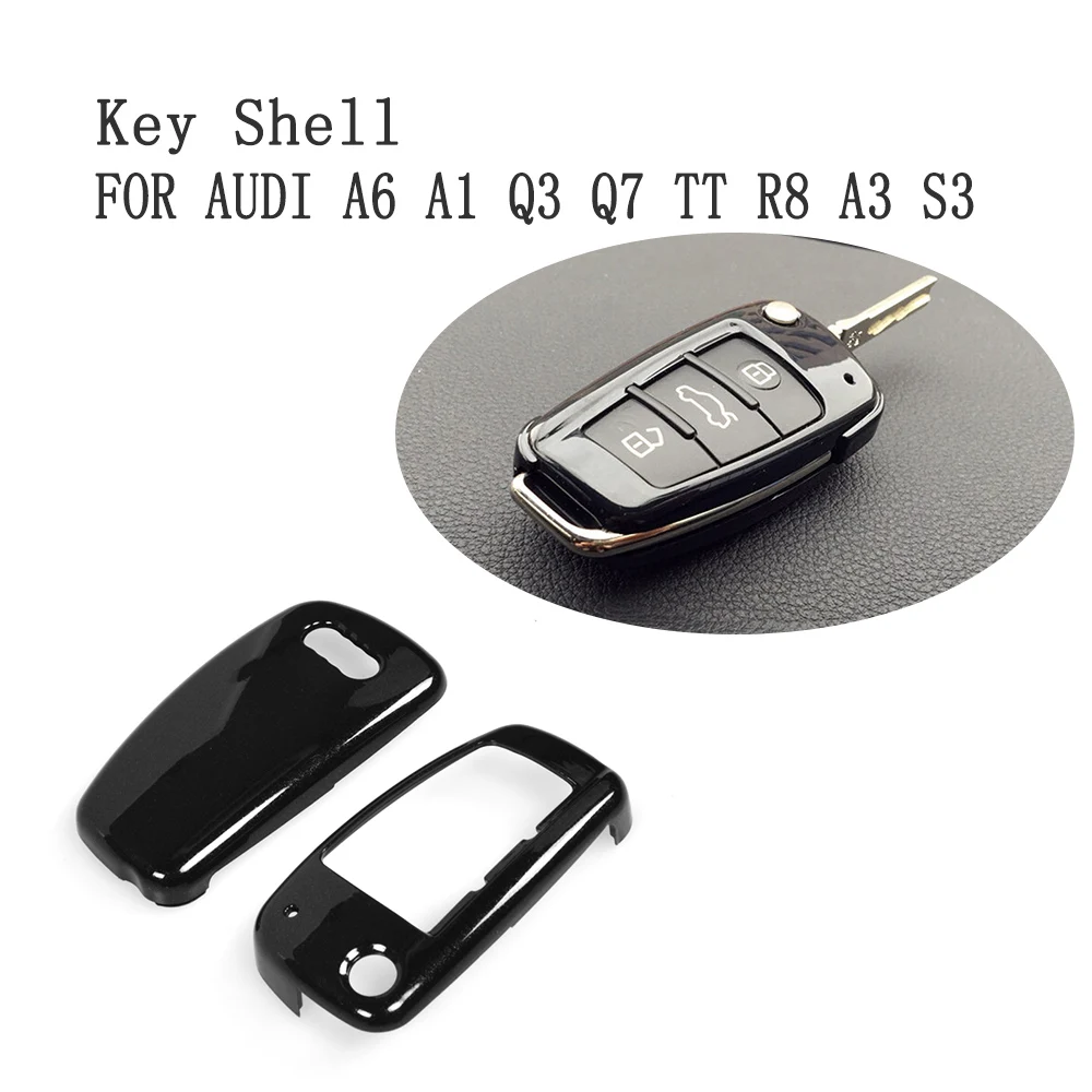 Weiche TPU Auto Schlüssel Schutz Abdeckung Fall Für Audi C6 A7 A8 R8 A1 A3 A4 A5 Q7 A6 C5 Auto Halter Shell Auto-Styling Image