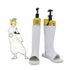 Fire Force Haumea Cosplay Stiefel weiße Sandalen Schuhe nach Maß jeder Größe