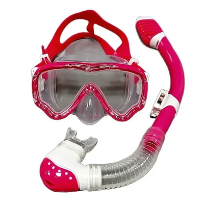 New Professional Snorkel Diving Mask and Snorkels Goggles Glasses Diving Swimming Tube Set Snorkel Child Unisex