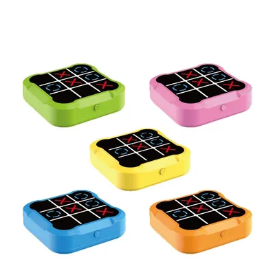 1 Stück Tic-Tac-Toe Brettspiele für Erwachsene Kinder Montessori Puzzle Tischspiel Schachspiel Image