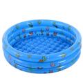 Piscina gonfiabile rotonda da giardino per bambini, piscina gonfiabile portatile per bambini/bambini, piccola piscina con pompa, piscina per bambini da interno Centro giochi d'acqua per bambini