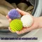 6/12pcs Silicone Magic Laundry Balls Reusable Clothes Pet Hair Catcher for Washing Machines Remover Dirt Deep Cleaning Tool