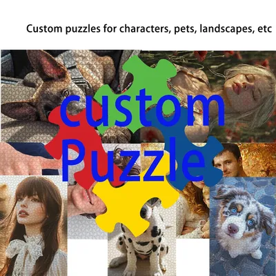 custom Puzzle 108/200/300/500/1000 Pieces Game Jigsaw Puzzle Custom a unique gift for yourself and