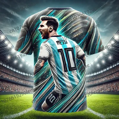 2025 New Arrival ChatGPT AI Messi Jersey Football Jersey Adult Kid Summer Soccer Training Uniform