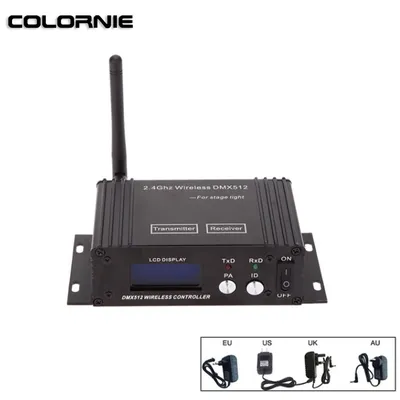 Wireless DMX Receiver And Wireless DMX Transmitter LED Lighting LCD Display Wireless DMX Wireless