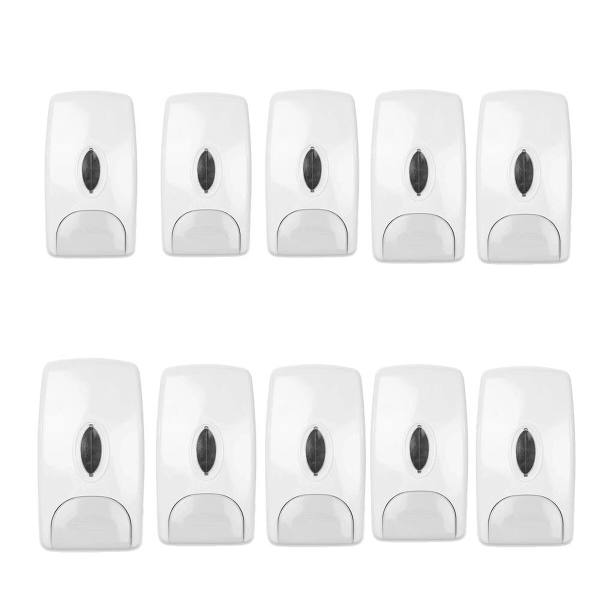 Plock GmbH Seifenspender Quicky - Kunststoff - 1000 ml - weiß - 10 Wandspender Image