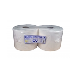 2er-Pack extra laminierte Industriespulen à 3 kg. Weiß Image