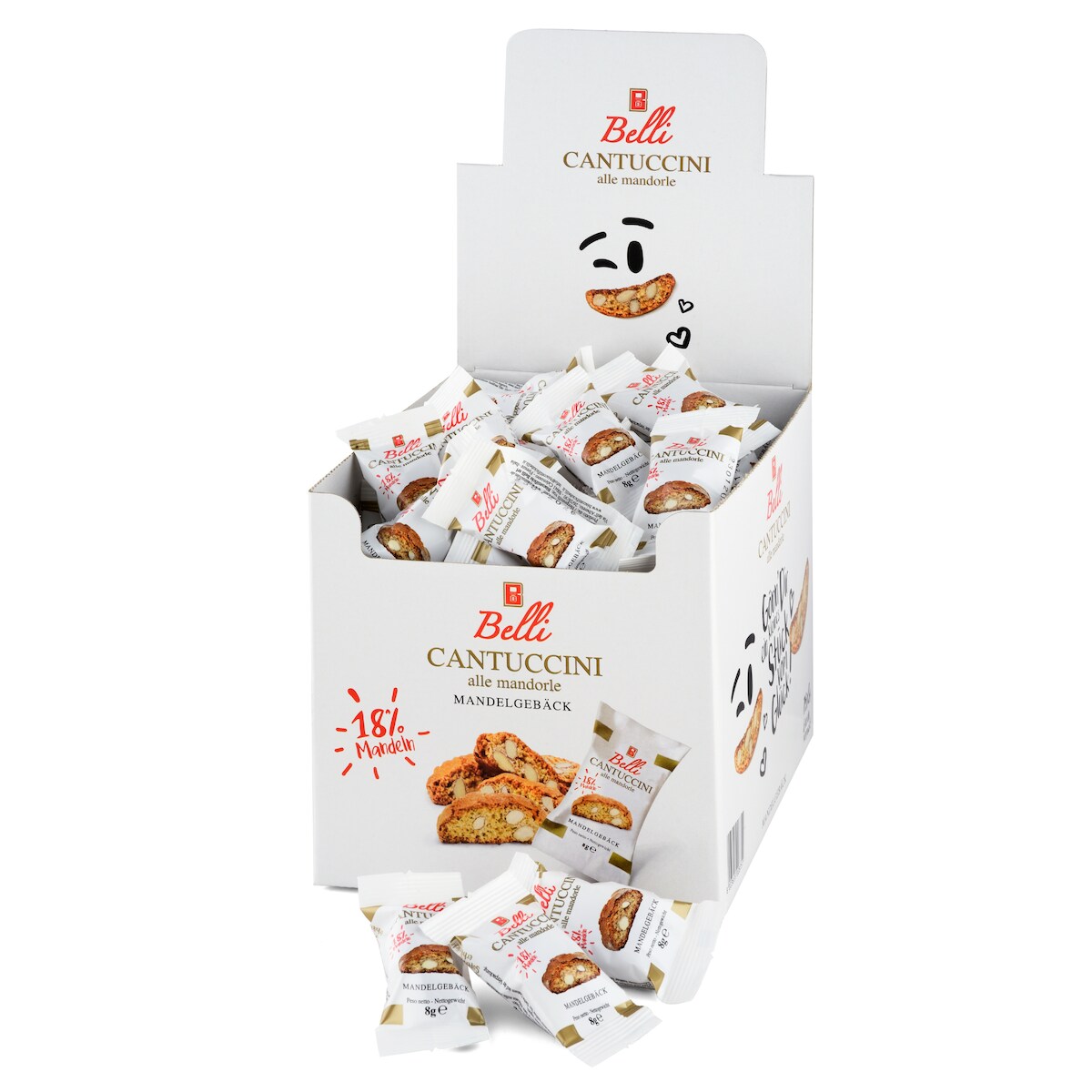 Belli Cantuccini Mandelgebäck 75 Portionen x 8g (600 g) Image