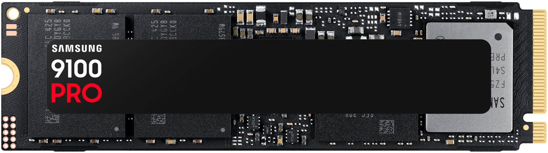 SAMSUNG interne Gaming-SSD "9100 PRO SSD 1TB", schwarz, 1000 GB, Schreibgeschwindigkeitmaximal 13300 MB/s Lesegeschwindigkeitmaximal 14700 MB/s, Festplatten Image