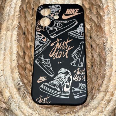 Nike Cell Phones & Accessories | Black Iphone 16 Case With Graphic Design 6.1 Inch (Diagonal) | Color: Black | Size: Iphone 16 Case Regular