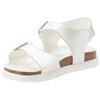 Sandale O'NEILL "POLLY SANDAL LOW JR", Gr. 30, weiß (sanftes weiß), Synthetik, sportlich, Schuhe