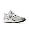 Sneaker NEW BALANCE "408", Gr. 42,5, silber (040), Textil, Synthetik, sportlich, Schuhe, von dem New Balance 530 inspiriert